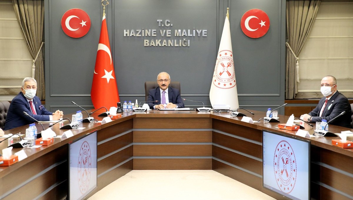 Hazine ve Maliye Bakanı Lütfi Elvan, TESK'i ağırladı