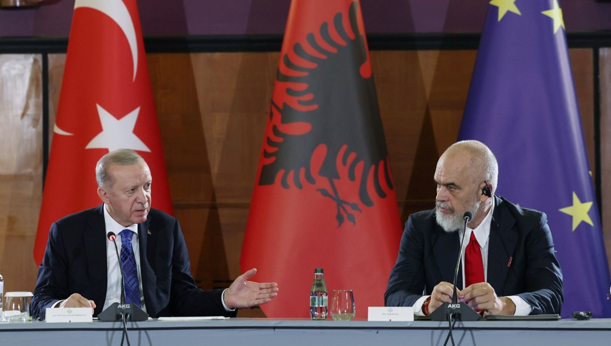 Cumhurbaşkanı Erdoğan Arnavutluk'ta: Netanyahu hükümeti küresel düzeni tehdit eder hale geldi Cumhurbaşkanı Erdoğan Arnavutluk'ta: Netanyahu hükümeti küresel düzeni tehdit eder hale geldi