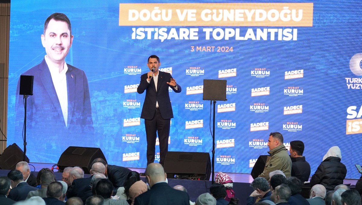 İBB Başkan adayı Murat Kurum: Biz hep millet için üreten tarafta olacağız