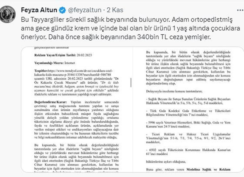 Sosyal medya Dr. Tayyar Öz ve Özlem Lina Öz hakkındaki iddiaları konuşuyor (Dr. Tayyar Öz ve Özlem Lina Öz kimdir?) - 1
