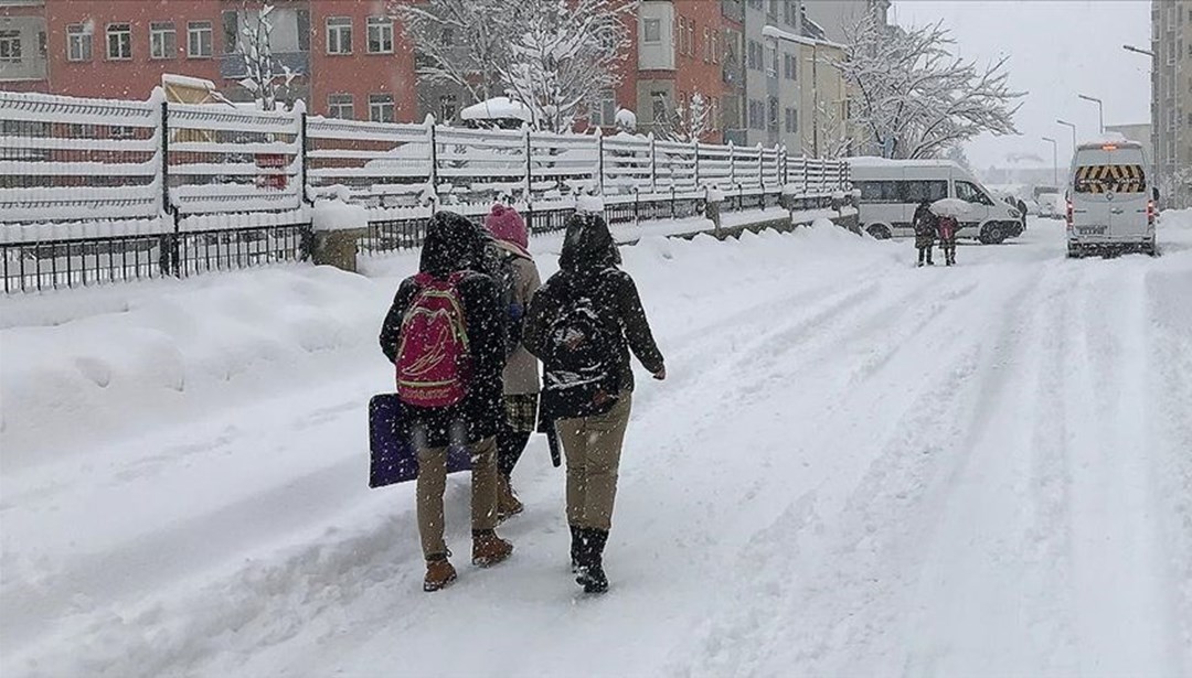 Ardahan'ın Posof ilçesinde eğitime kar engeli