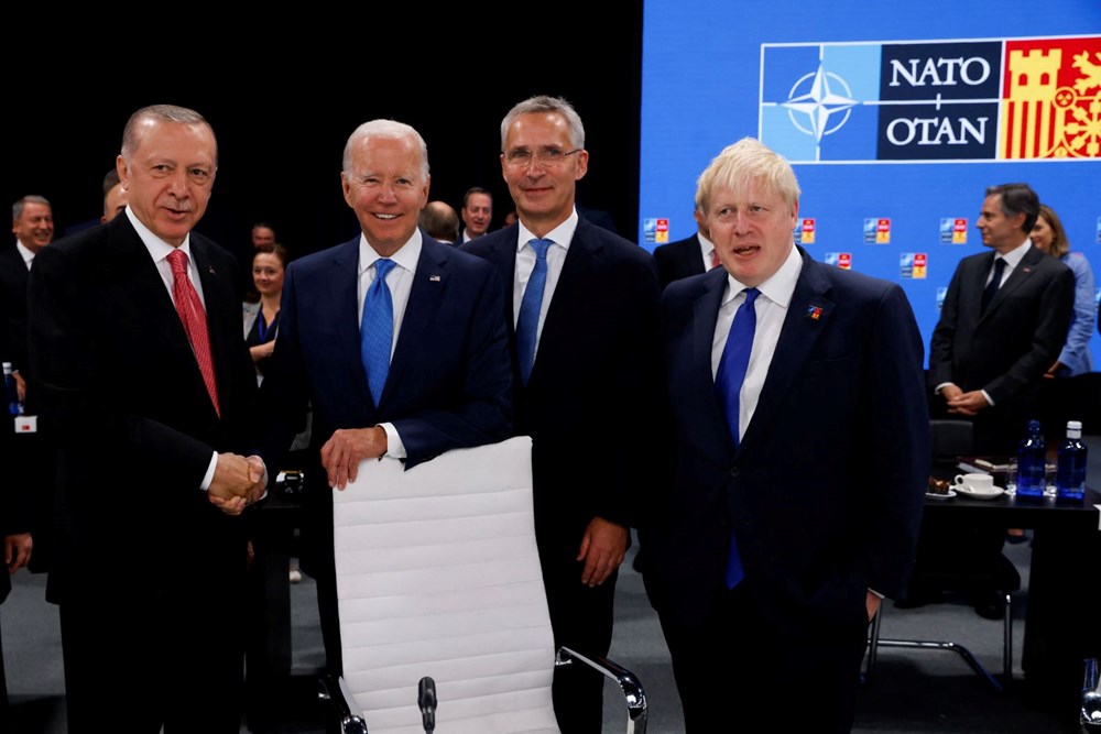 Cumhurbaşkanı Erdoğan NATO Liderler Zirvesi'nde - 1
