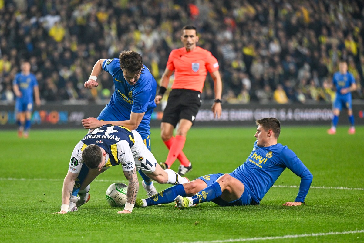 Union Saint-Gilloise'ı eleyen Fenerbahçe UEFA Avrupa Konferans Ligi'nde çeyrek finalde