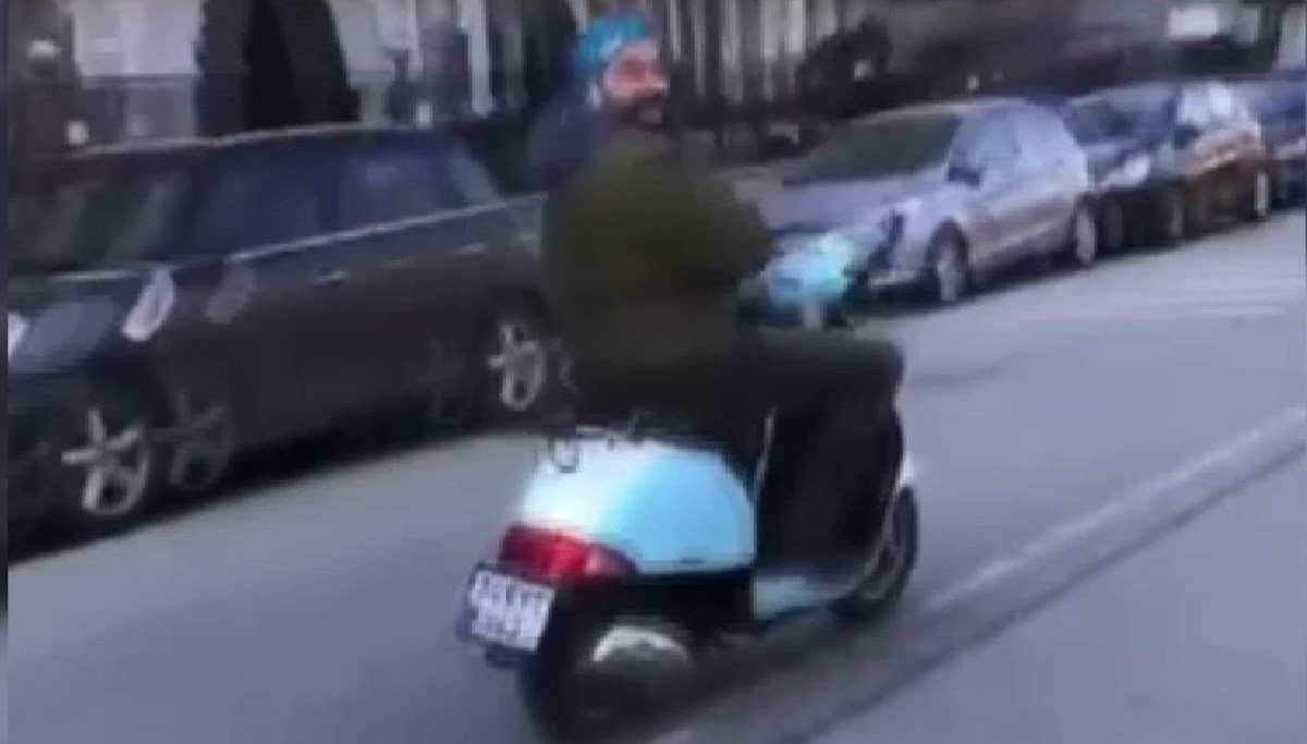 Motosikletle ölümüne yolculuk