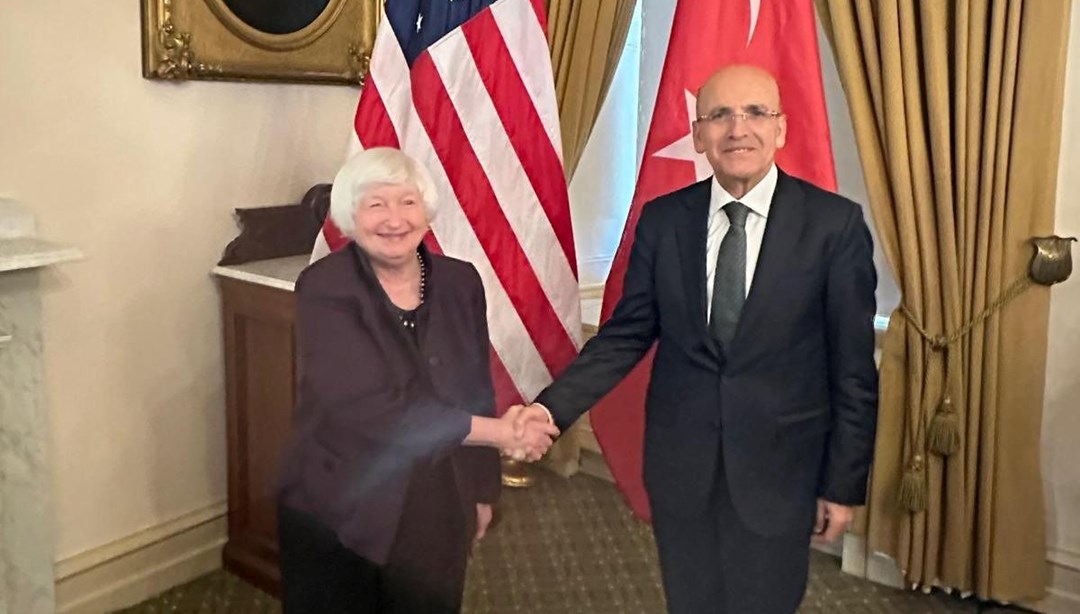 Bakan Şimşek, ABD'li mevkidaşı Yellen ile görüştü