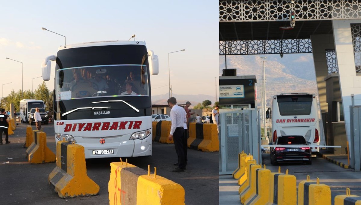 PKK silah bırakma kafile