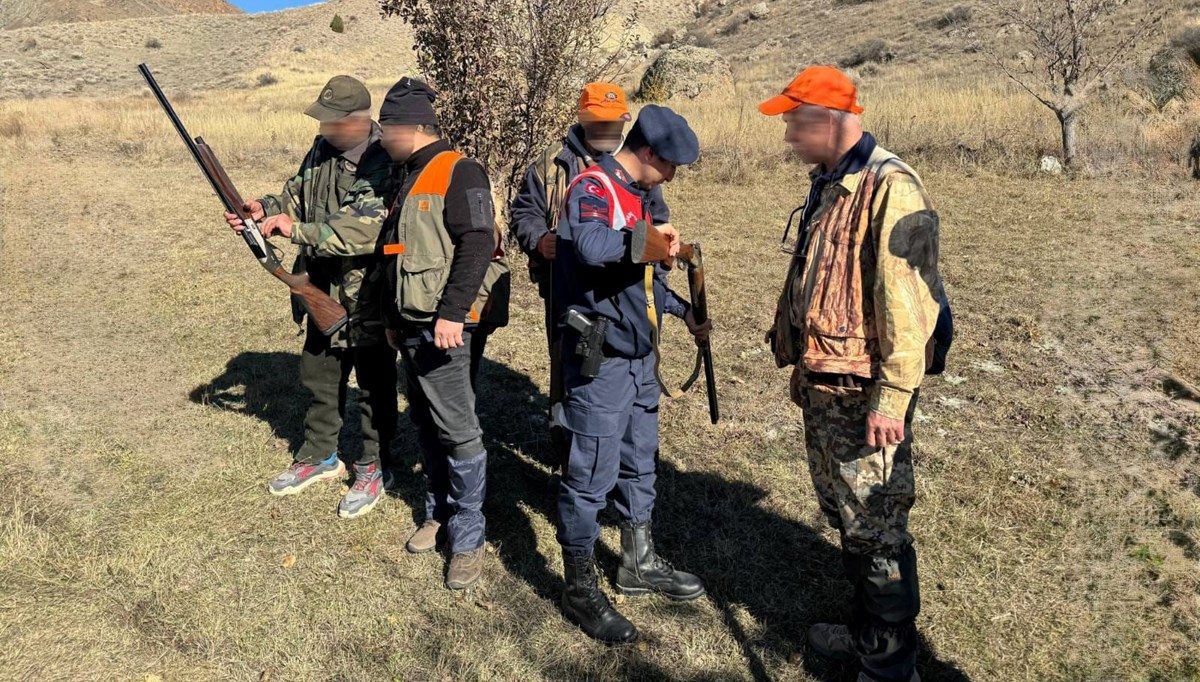 Erzurum'da kaçak ve usulsüz avlanan 22 kişiye ceza yağdı