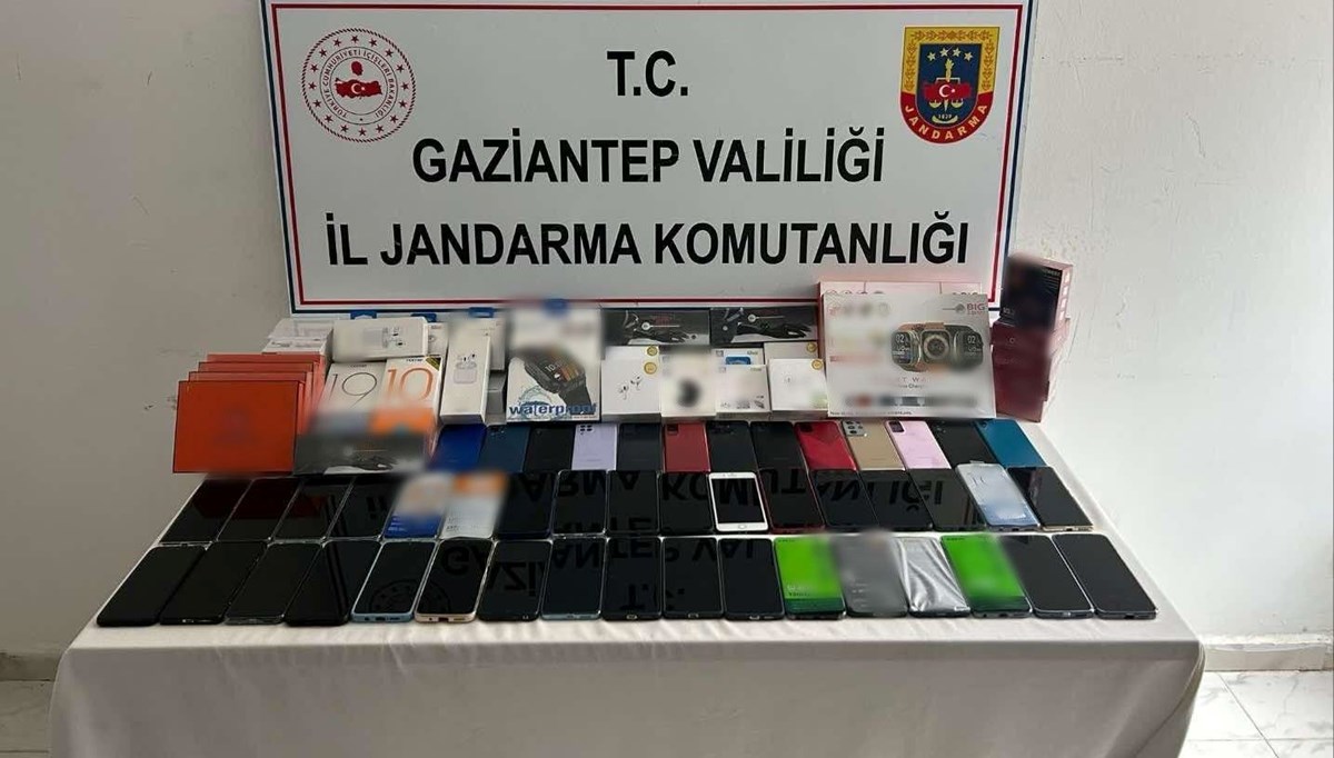 Gaziantep'te 1 milyon TL değerinde kaçak malzeme ele geçirildi