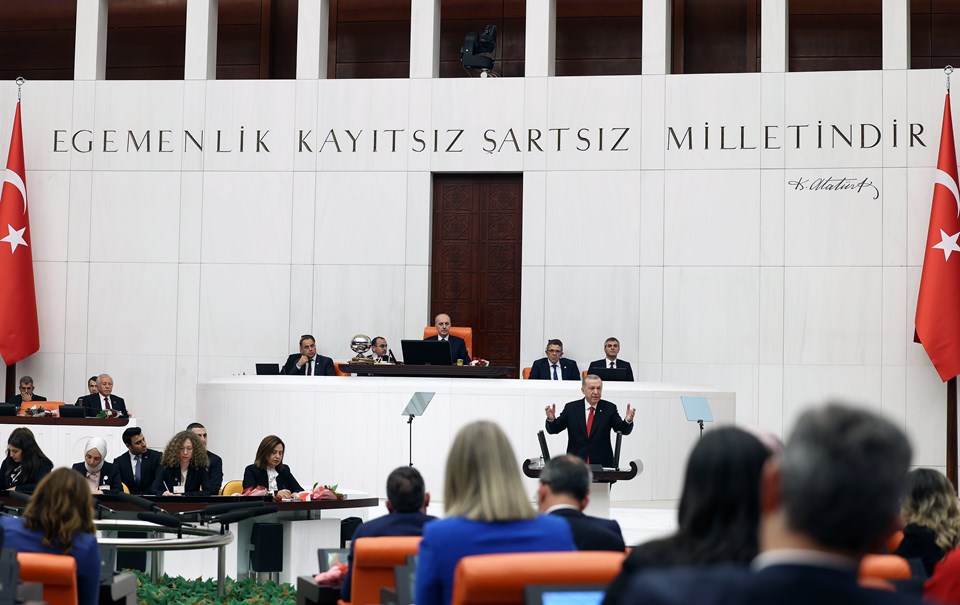 Meclis’te yeni yasama yılı başladı | Cumhurbaşkanı Erdoğan’dan “yeni anayasa” mesajı - 6