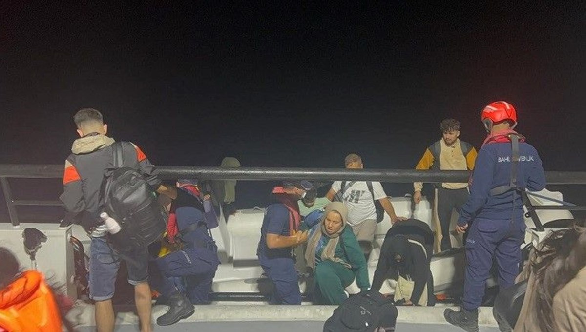 Bodrum'da göçmen operasyonu Bodrum'da göçmen operasyonu
