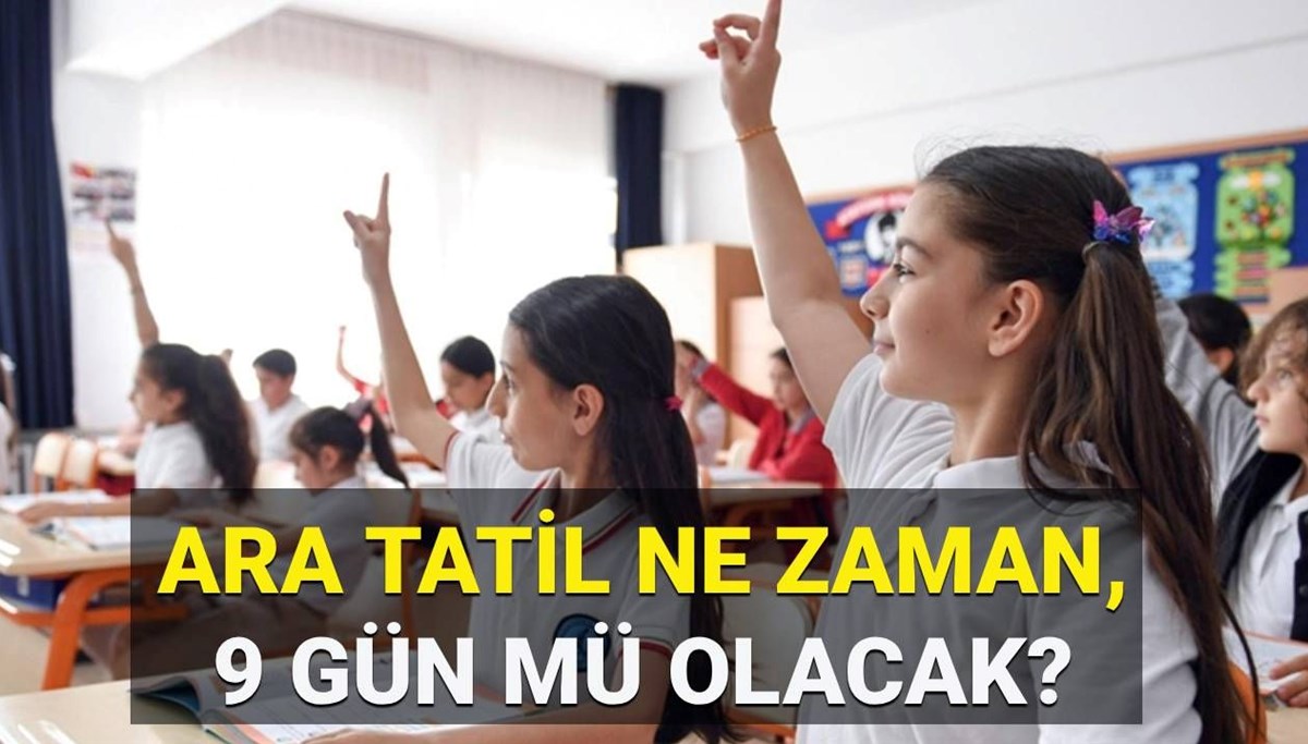 MEB TAKVİMİ: Kasım ara tatili 9 gün mü, ne zaman başlıyor? 2025-2026 eğitim yılı ara tatil tarihleri