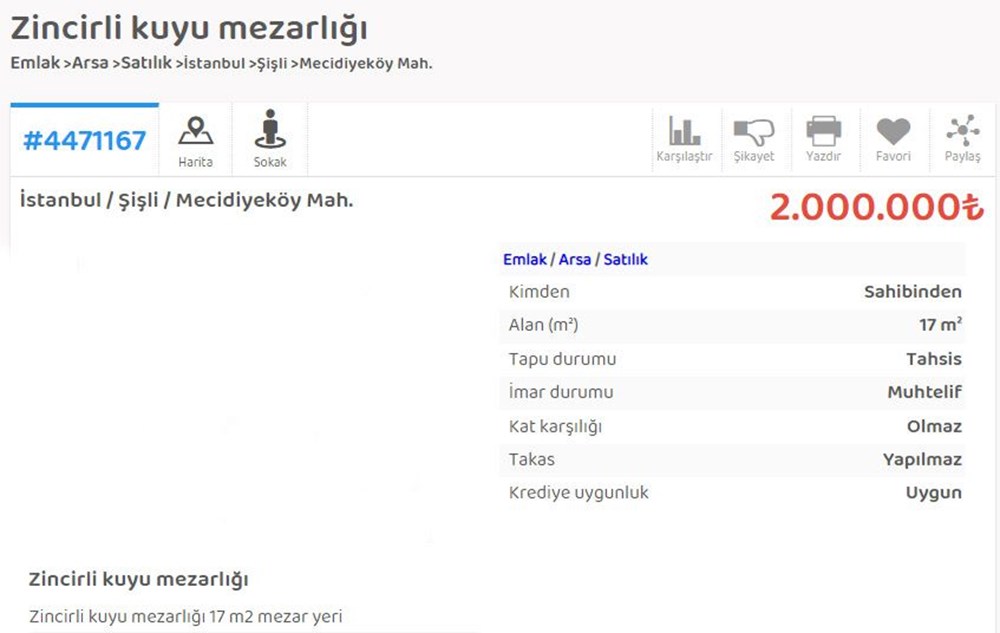 İstanbul’da mezar karaborsası; 2 milyon liraya mezar yeri satıyor - 9