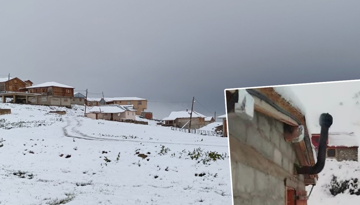 Dün akşam sobayı yaktılar: Temmuz ayında her yer beyaza büründü Dün akşam sobayı yaktılar: Temmuz ayında her yer beyaza büründü