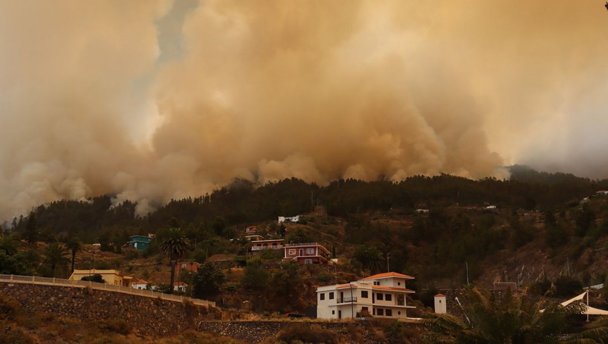 İspanya'nın La Palma Adası’nda yangın: Binlerce kişi tahliye edildi