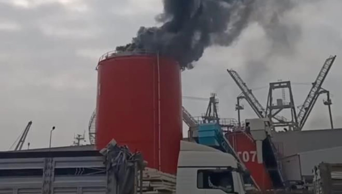 Kocaeli’de limanda patlama Kocaeli’de limanda patlama