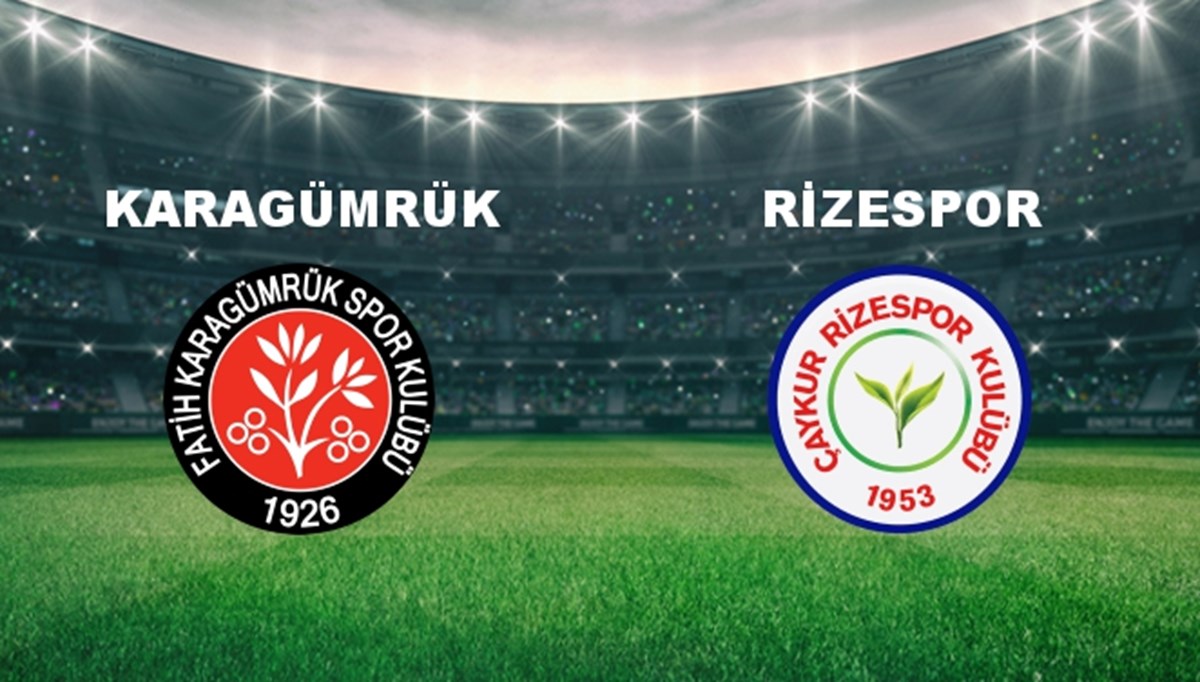 Karagümrük - Ç.Rizespor Maçı Ne Zaman? Karagümrük - Ç.Rizespor Maçı Hangi Kanalda Canlı Yayınlanacak?