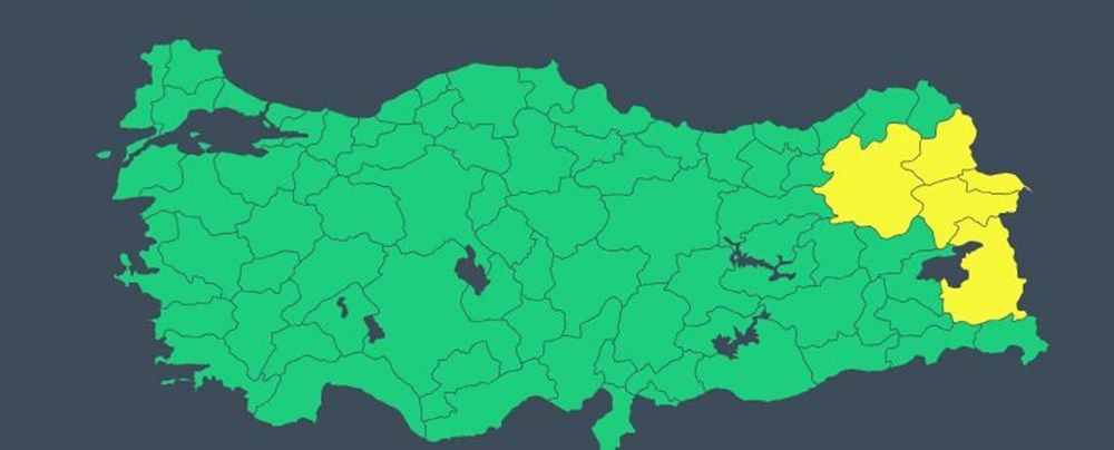 5 il için sağanak yağış uyarısı (Bugün hava nasıl olacak) - 1