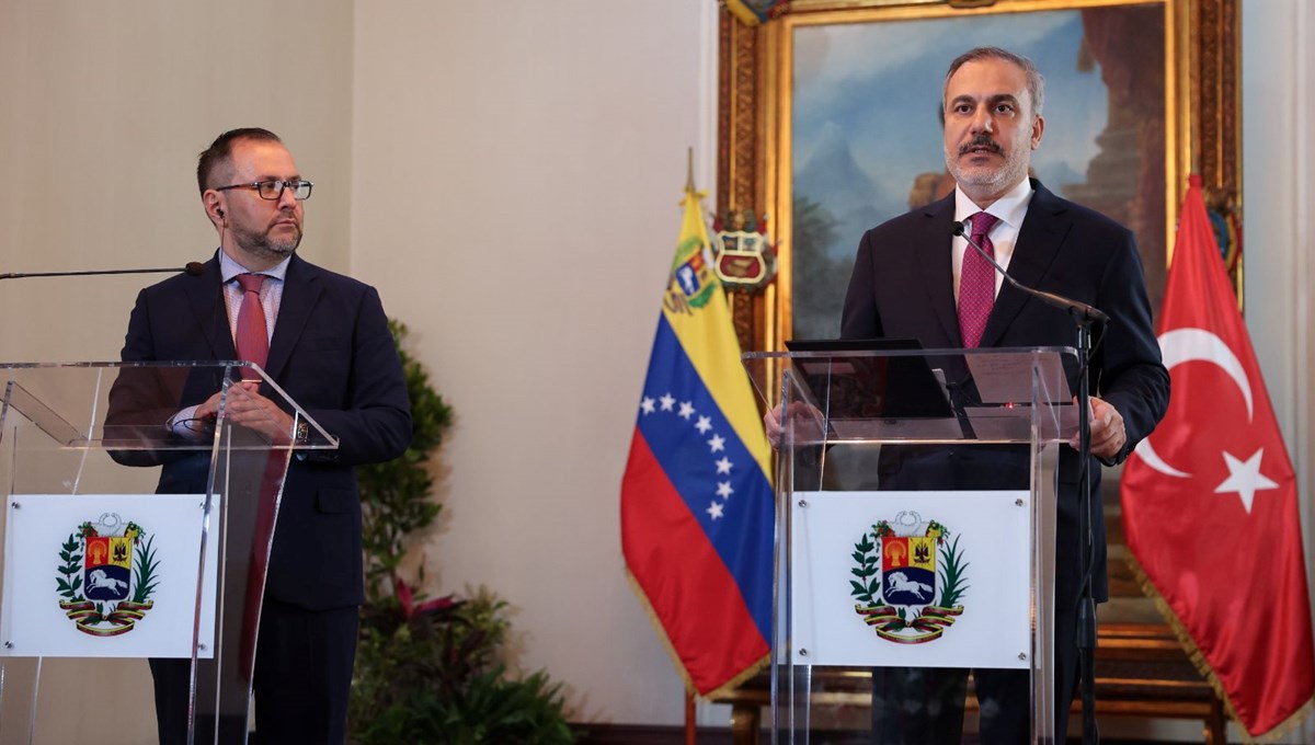 Dışişleri Bakanı Fidan, Venezuela'da: Dışişleri Bakanı Fidan, Venezuela'da: