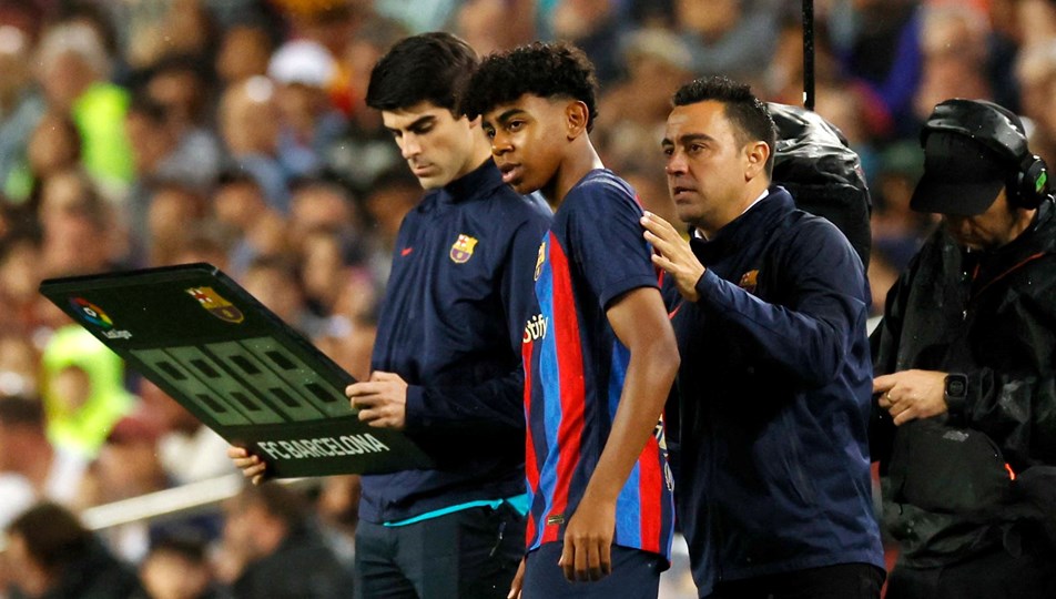 Lamine Yamal Barcelona tarihine geçti Son Dakika Spor Haberleri NTV