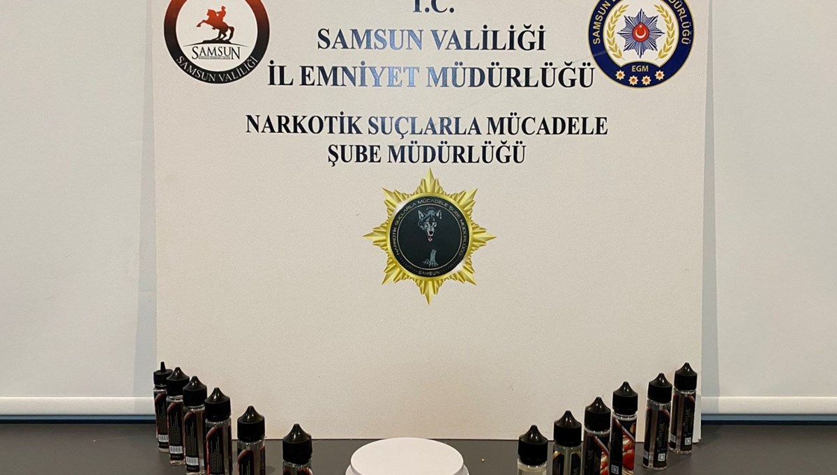 Samsun'da uyuşturucu operasyonu