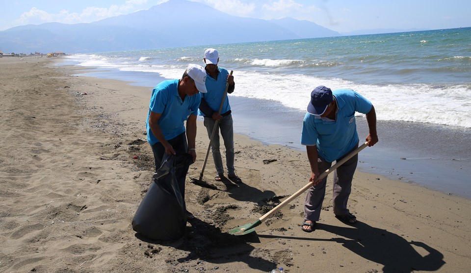 Akdeniz'deki petrol sızıntısına çift gemiyle tarama - 2