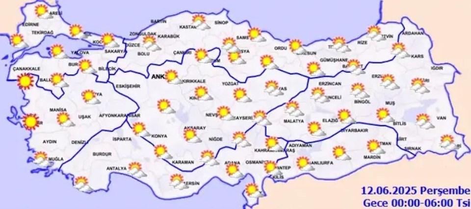 Hava sıcaklığı hafta sonu azalacak - 1