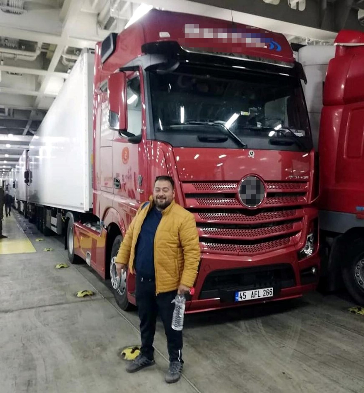 9 yıllık TIR şoförü Mehmet Çakır