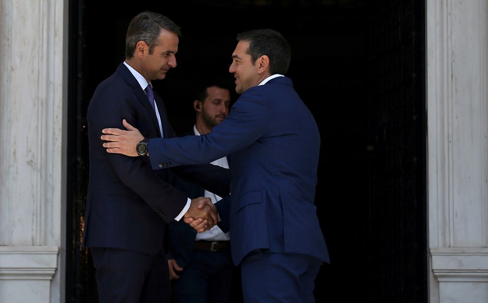 Yunanistan'ın yeni Başbakanı Miçotakis yemin ederek göreve başladı - 1