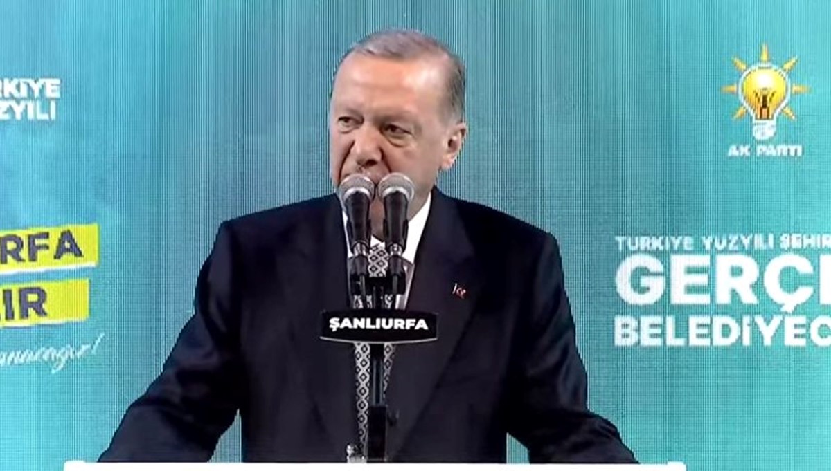 AK Parti'nin Şanlıurfa adayları açıklanıyor | Cumhurbaşkanı Erdoğan: Kimsenin bizi kısır tartışmaların içine çekmesine izin vermeyiz