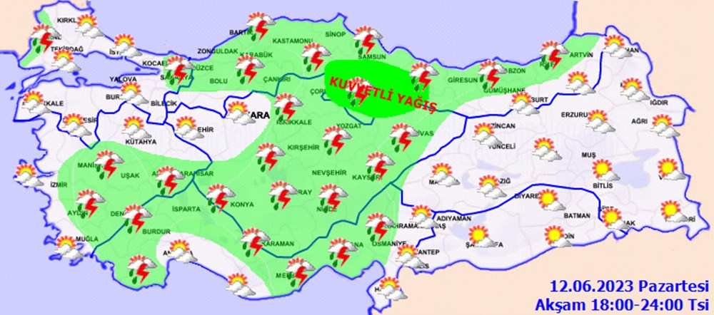 Meteoroloji 26 il için uyardı (Bugün hava nasıl olacak?) - 7