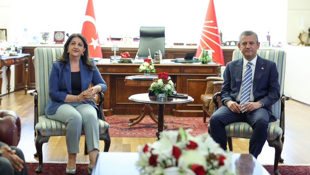 DEM Parti İmralı heyeti, Özgür Özel'le görüştü