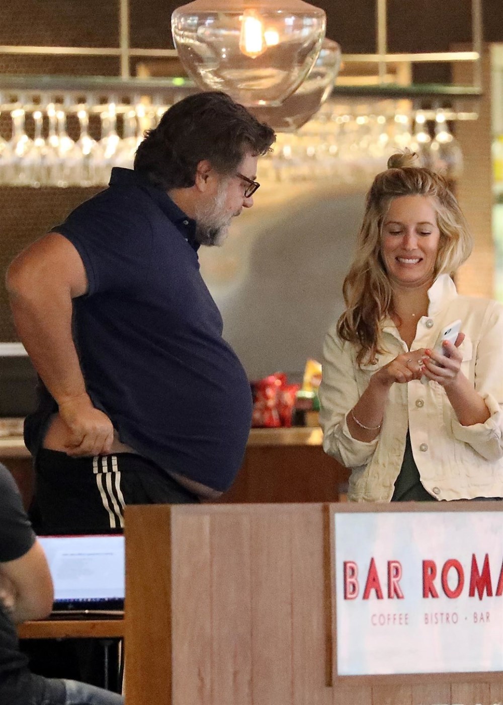 Sürekli kilo alan Russell Crowe�un son hali (Göbekli Gladyatör