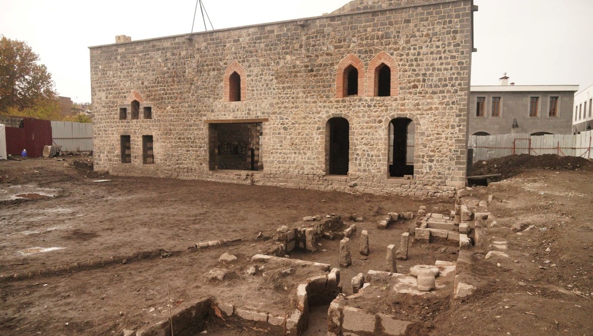 Diyarbakır’da tarihi yapı: Su kuyusu ve künkler bulundu