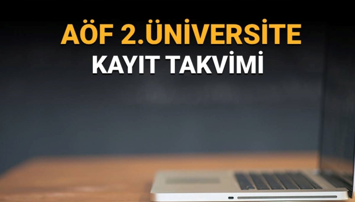 Anadolu Üniversitesi AÖF kayıt takvimi belli oldu: AÖF 2.üniversite kayıtları ne zaman?
