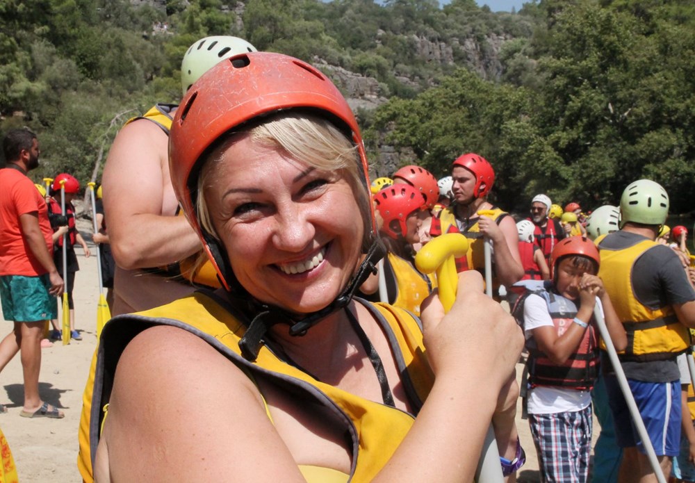 Günde 5 bin kişi rafting yapıyor: Burası adrenalin tutkunlarının gözdesi Köprülü Kanyon - 5