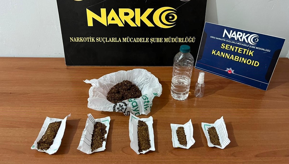 Ordu'da uyuşturucu operasyonu