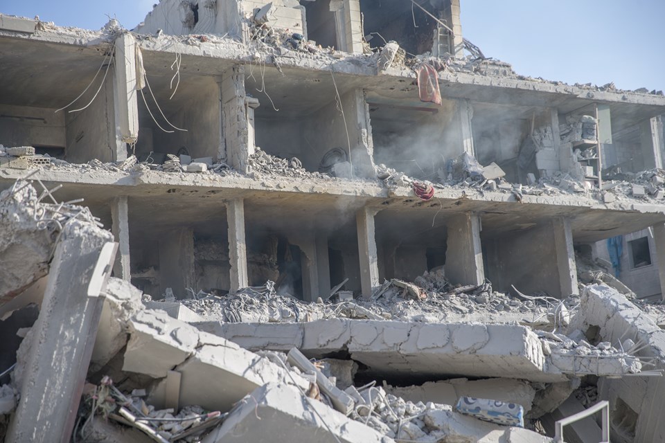 Afrin'de terör örgütünün tuzakladığı binada patlama: 11 ölü - 5