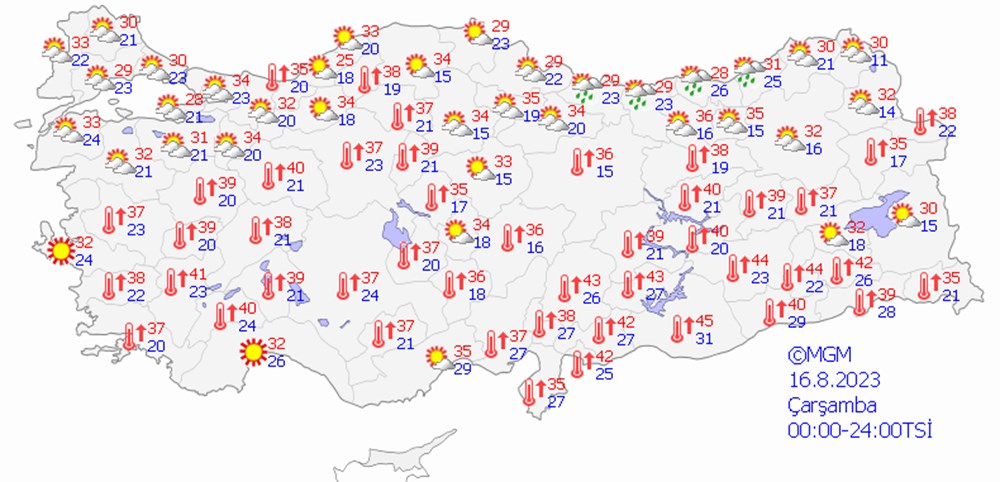 Meteoroloji'den "sıcak hava dalgası" uyarısı - 7