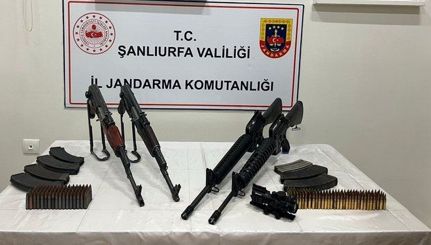 Şanlıurfa'da silah kaçakçılığı operasyonu: 2 tutuklama