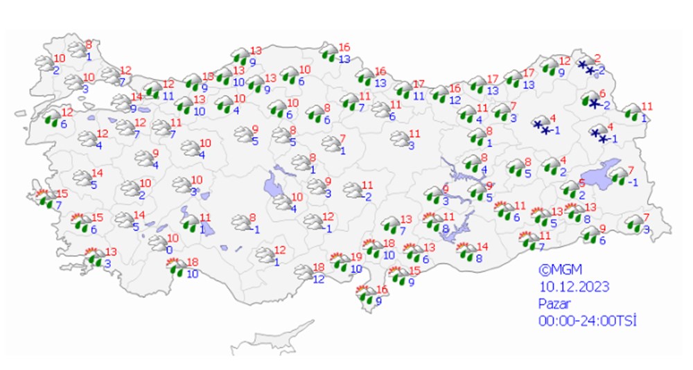 Hafta sonu hava daha da soğuyacak (Bugün hava nasıl olacak? 5 günlük hava durumu) - 16