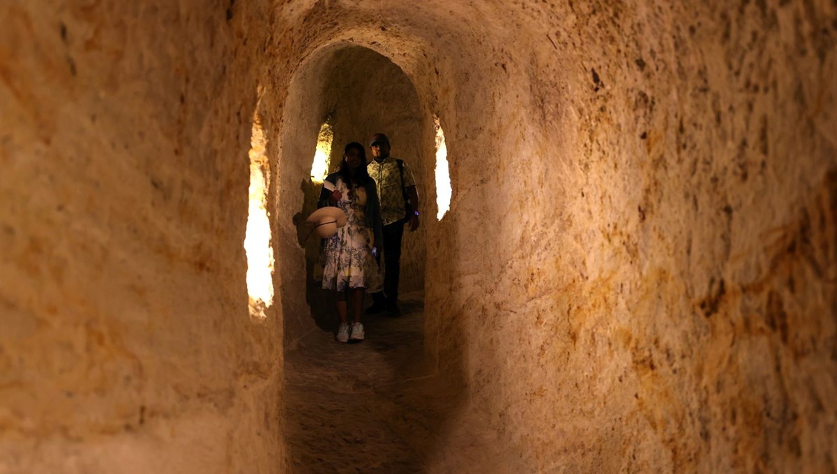 Ata mirası mağara evi geçmişe yolculuk için ziyarete açtı Ata mirası mağara evi geçmişe yolculuk için ziyarete açtı