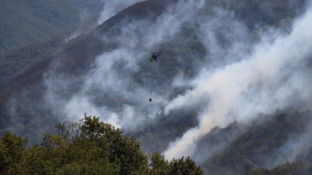 Çanakkale'de yangın: Beş köy tahliye edildi - 4