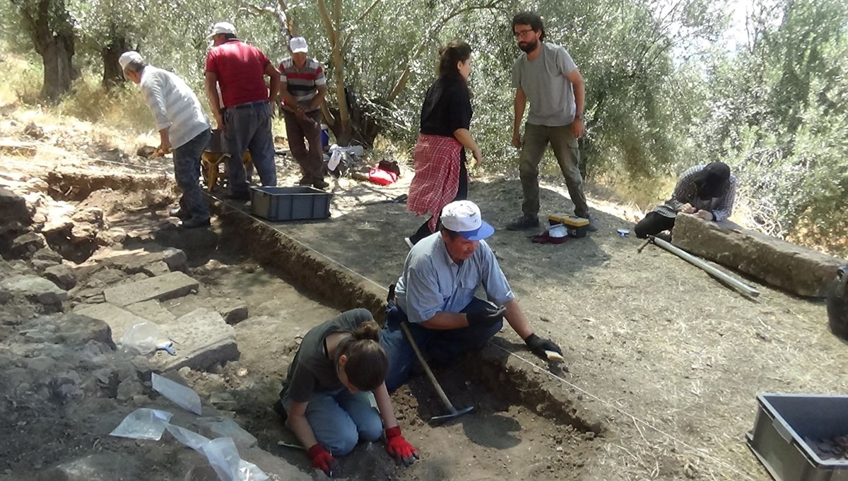 Toprak altından 1700 yıllık villa çıktı Toprak altından 1700 yıllık villa çıktı
