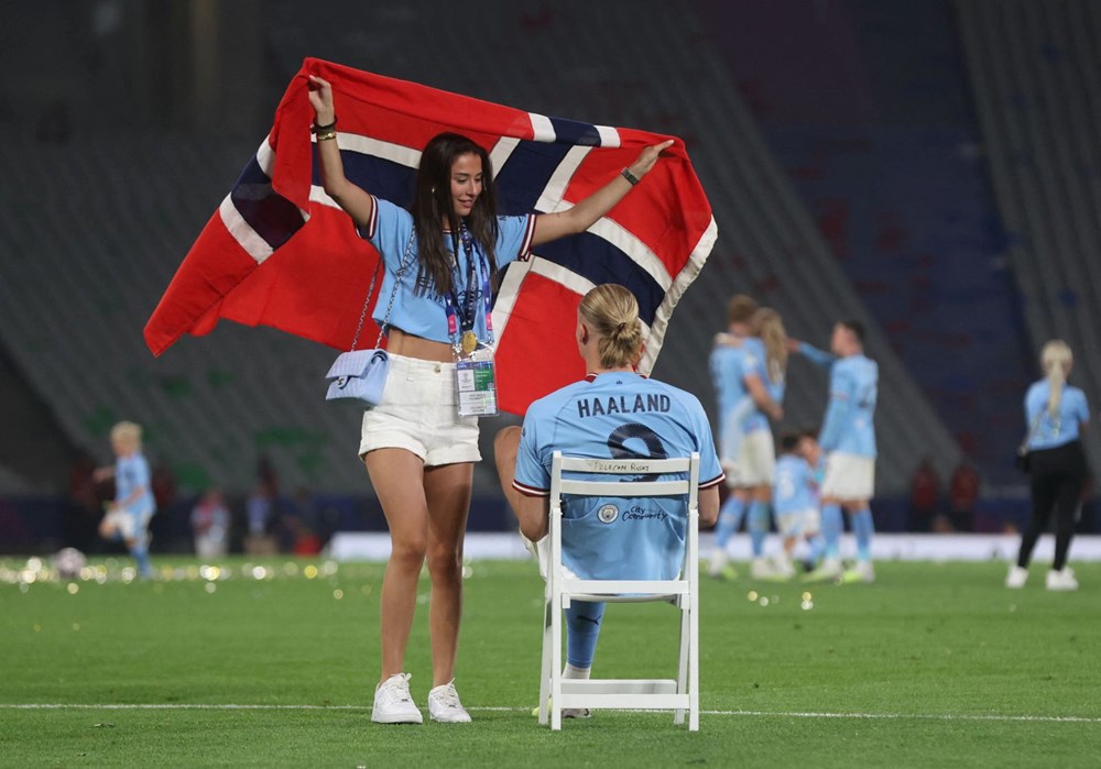 Haaland hem gol kralı oldu hem kupayı kazandı - 9