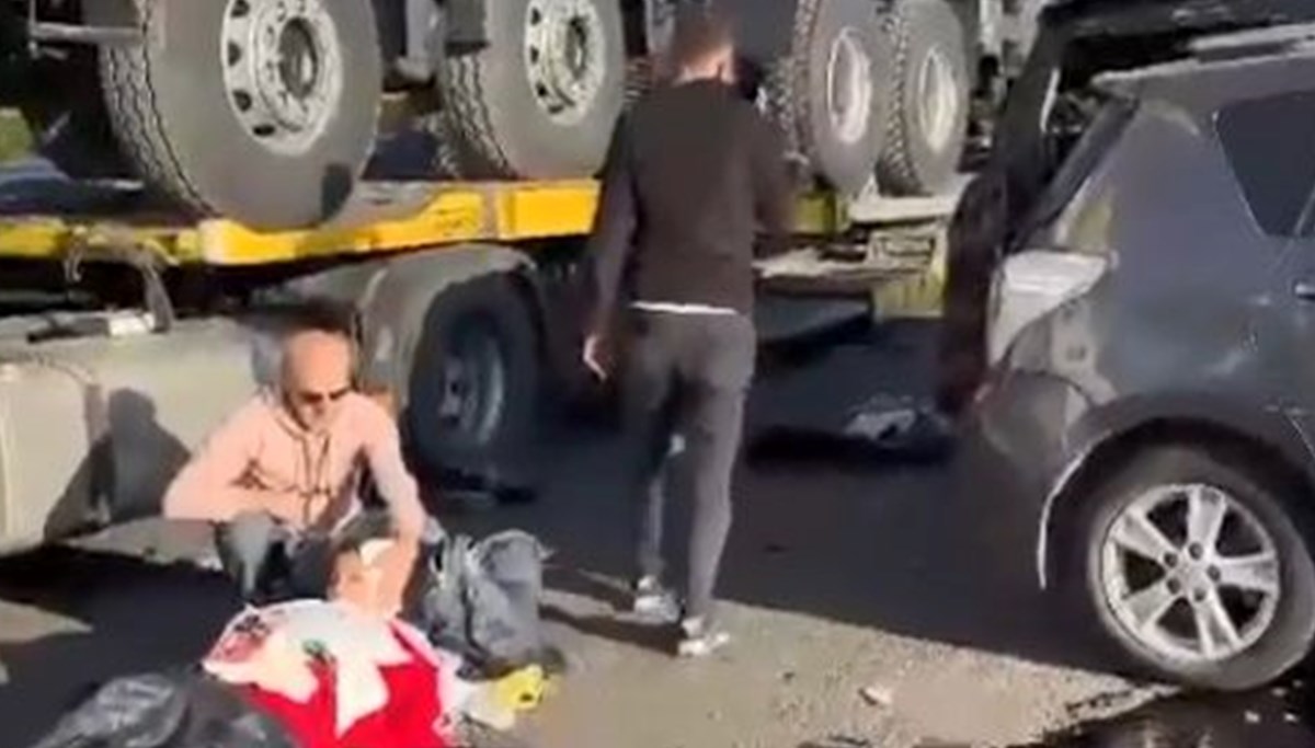 Ankara’da 6 aracın karıştığı kaza: 6 yaralı Ankara’da 6 aracın karıştığı kaza: 6 yaralı