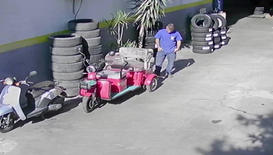 İş yerinden kovuldu, elektrikli bisikleti çaldı