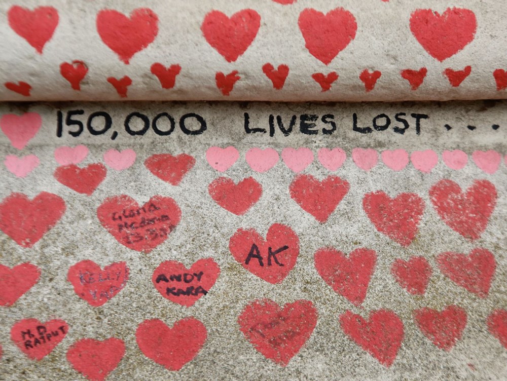 Covid-19 kurbanlarının anısına 150 bin kalp - 43