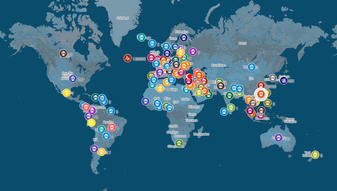 Behandeling Sceptisch storm Coronavirüs bulaşan ülkeler hangileri? (İnteraktif harita) - Son Dakika  Dünya Haberleri | NTV Haber