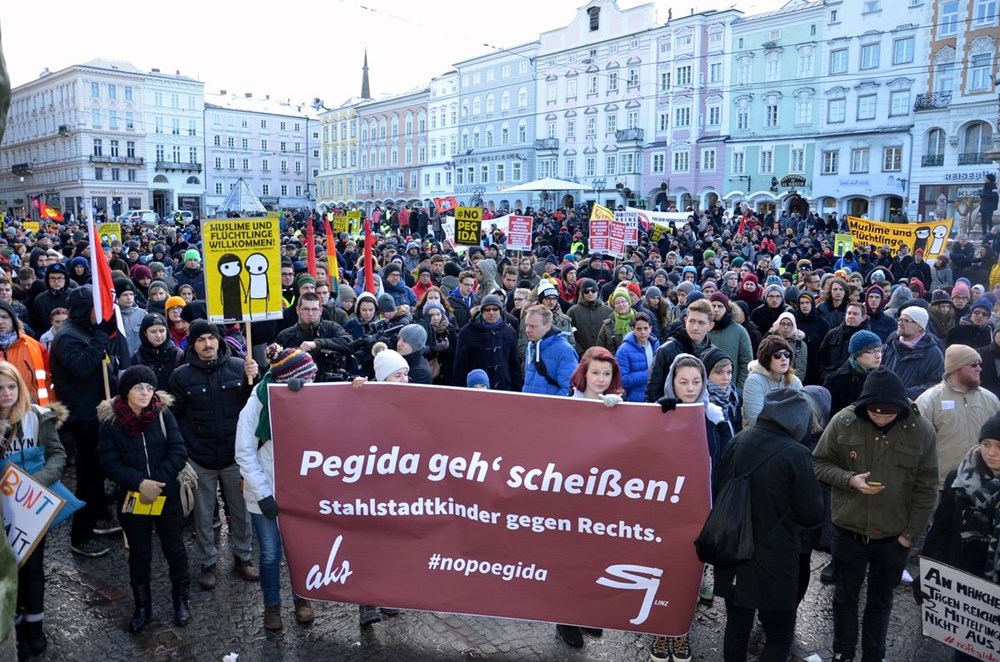 Пегида. Организация ПЕГИДА. ПЕГИДА список акций.