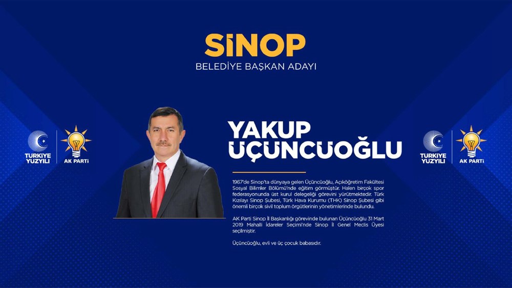 Cumhurbaşkanı Erdoğan 26 kentin belediye başkan adaylarını
açıkladı (AK Parti belediye başkan adayları) - 26